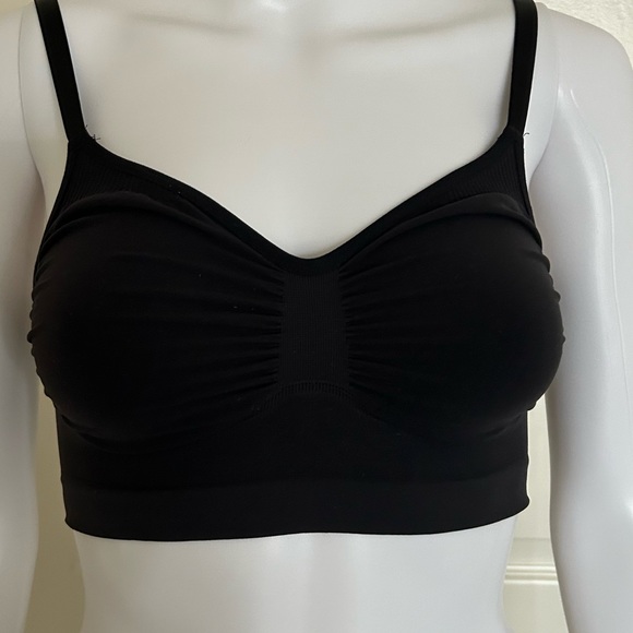 SKIMS Seamless Adjustable Strap Sculpting Bralette Size 2XL -  3XL color Onix - Picture 2 of 5